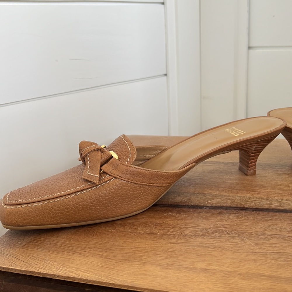 Stuart Weitzman mules in excellent condition - Picture 6 of 17